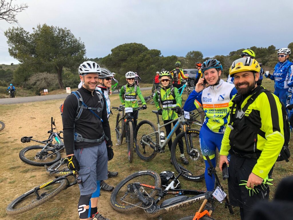 Plusieurs membres du club VTT LUB Pertuis se sont données rendez-vous pour participer à la 18ème Ronde des Costes !