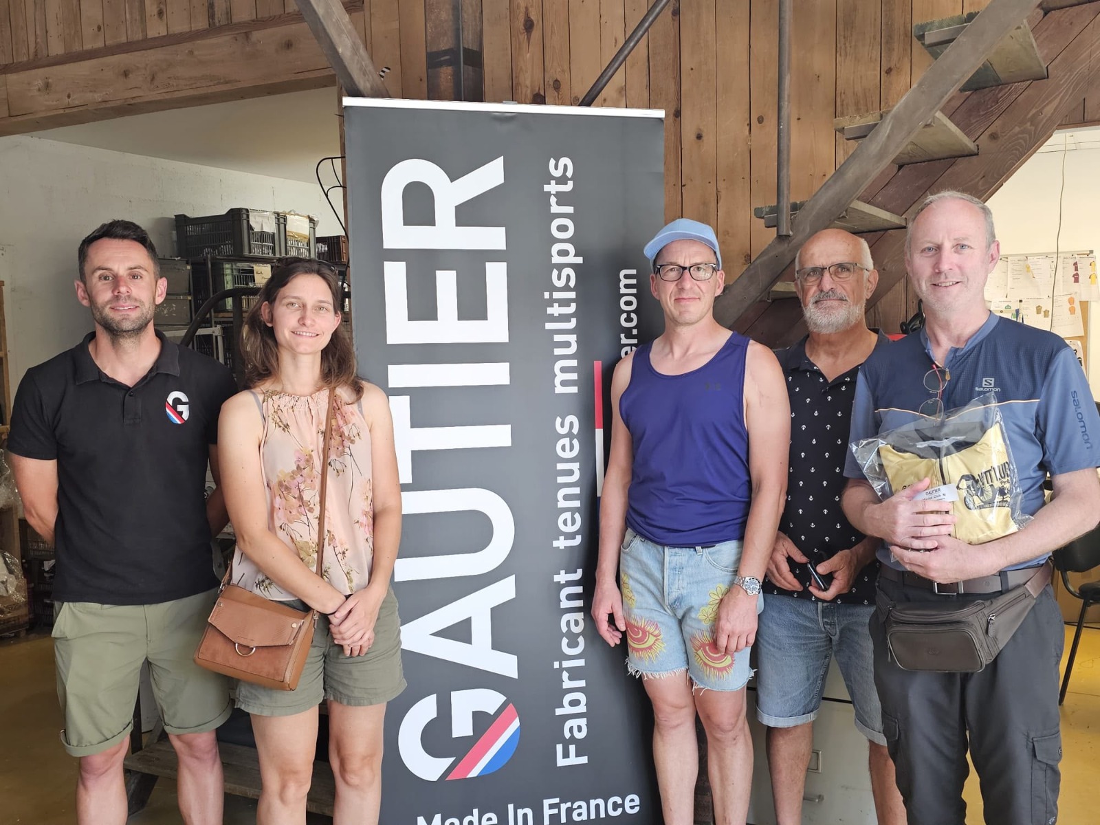 Le club VTT LUB PERTUIS a été invité à découvrir les ateliers Gautier à Cadenet 84